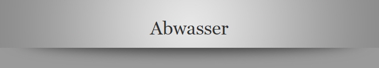Abwasser