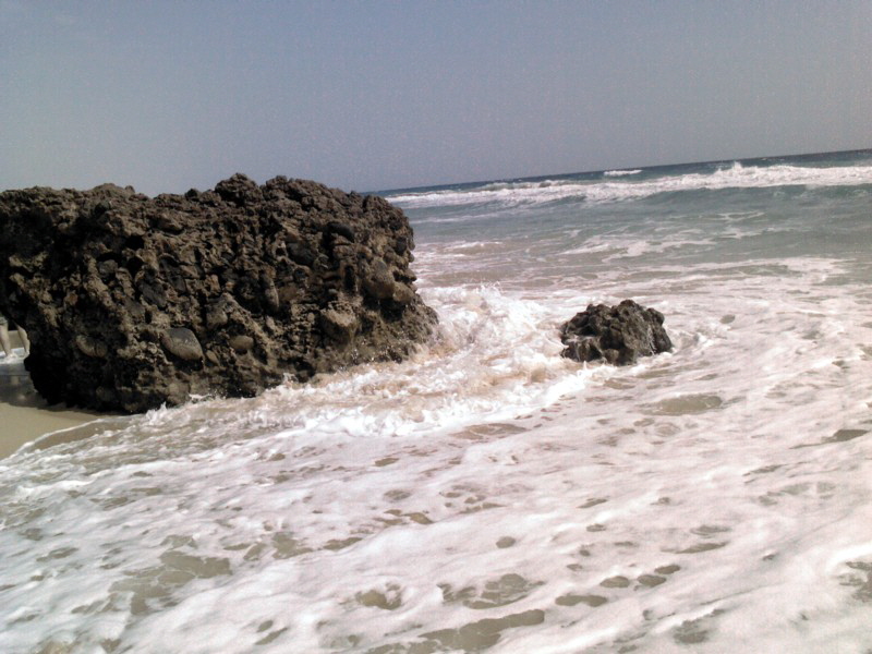 Steinquarder im Wasser W